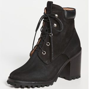 Rachel Comey NWOB Rollick Black Leather Boot Size 10